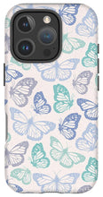 Load image into Gallery viewer, Purple and Green Butterfly Pattern - Phone Case