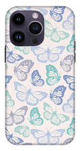 Load image into Gallery viewer, Purple and Green Butterfly Pattern - Phone Case