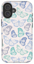 Load image into Gallery viewer, Purple and Green Butterfly Pattern - Phone Case