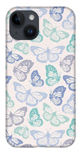 Load image into Gallery viewer, Purple and Green Butterfly Pattern - Phone Case