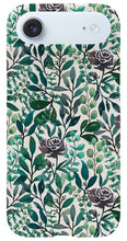 Load image into Gallery viewer, Purple Flowers and Eucalyptus Leaves - Phone Case
