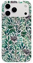 Load image into Gallery viewer, Purple Flowers and Eucalyptus Leaves - Phone Case
