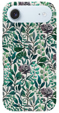 Load image into Gallery viewer, Purple Flowers and Eucalyptus Leaves - Phone Case