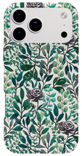 Load image into Gallery viewer, Purple Flowers and Eucalyptus Leaves - Phone Case