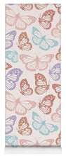 Load image into Gallery viewer, Rainbow Butterfly Pattern - Yoga Mat