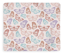 Load image into Gallery viewer, Rainbow Butterfly Pattern - Blanket