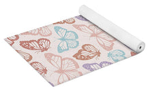 Load image into Gallery viewer, Rainbow Butterfly Pattern - Yoga Mat