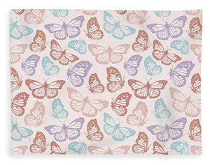 Rainbow Butterfly Pattern - Blanket