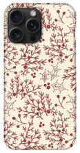 Load image into Gallery viewer, Red Christmas Branch - Phone Case