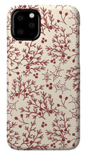 Load image into Gallery viewer, Red Christmas Branch - Phone Case