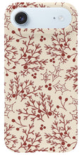 Load image into Gallery viewer, Red Christmas Branch - Phone Case