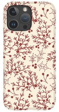 Load image into Gallery viewer, Red Christmas Branch - Phone Case