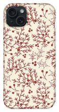 Load image into Gallery viewer, Red Christmas Branch - Phone Case