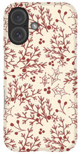 Load image into Gallery viewer, Red Christmas Branch - Phone Case