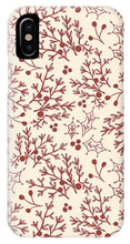 Load image into Gallery viewer, Red Christmas Branch - Phone Case