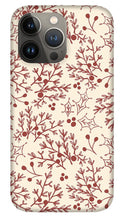 Load image into Gallery viewer, Red Christmas Branch - Phone Case