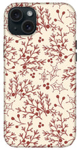 Load image into Gallery viewer, Red Christmas Branch - Phone Case