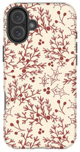 Load image into Gallery viewer, Red Christmas Branch - Phone Case