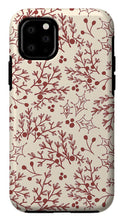 Load image into Gallery viewer, Red Christmas Branch - Phone Case