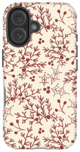 Load image into Gallery viewer, Red Christmas Branch - Phone Case