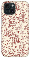 Load image into Gallery viewer, Red Christmas Branch - Phone Case