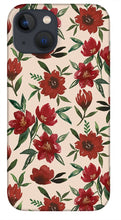 Load image into Gallery viewer, Red Fall Flowers - Phone Case