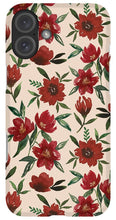 Load image into Gallery viewer, Red Fall Flowers - Phone Case