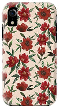 Load image into Gallery viewer, Red Fall Flowers - Phone Case