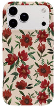 Load image into Gallery viewer, Red Fall Flowers - Phone Case