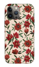 Load image into Gallery viewer, Red Fall Flowers - Phone Case