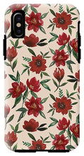 Load image into Gallery viewer, Red Fall Flowers - Phone Case