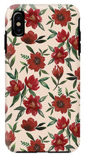 Load image into Gallery viewer, Red Fall Flowers - Phone Case