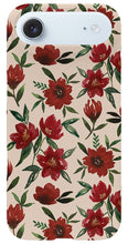 Load image into Gallery viewer, Red Fall Flowers - Phone Case