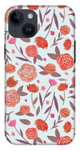Load image into Gallery viewer, Red Floral Pattern - Phone Case