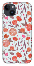Load image into Gallery viewer, Red Floral Pattern - Phone Case