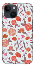 Load image into Gallery viewer, Red Floral Pattern - Phone Case