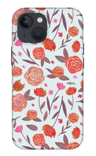 Load image into Gallery viewer, Red Floral Pattern - Phone Case