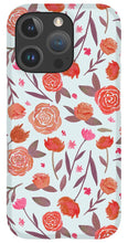Load image into Gallery viewer, Red Floral Pattern - Phone Case
