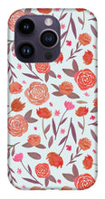 Load image into Gallery viewer, Red Floral Pattern - Phone Case