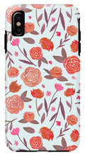 Load image into Gallery viewer, Red Floral Pattern - Phone Case