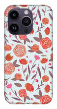 Load image into Gallery viewer, Red Floral Pattern - Phone Case