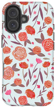 Load image into Gallery viewer, Red Floral Pattern - Phone Case
