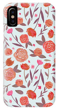 Load image into Gallery viewer, Red Floral Pattern - Phone Case