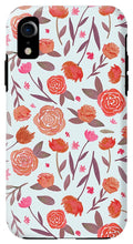 Load image into Gallery viewer, Red Floral Pattern - Phone Case