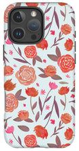 Load image into Gallery viewer, Red Floral Pattern - Phone Case