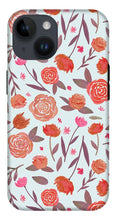 Load image into Gallery viewer, Red Floral Pattern - Phone Case