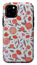 Load image into Gallery viewer, Red Floral Pattern - Phone Case