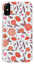 Load image into Gallery viewer, Red Floral Pattern - Phone Case