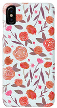 Load image into Gallery viewer, Red Floral Pattern - Phone Case