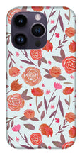 Load image into Gallery viewer, Red Floral Pattern - Phone Case